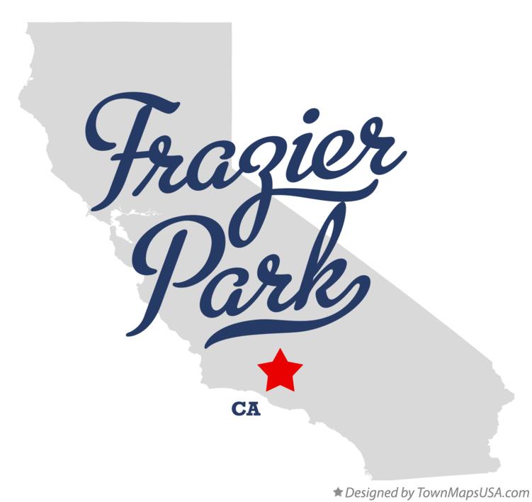 Map of Frazier Park California CA