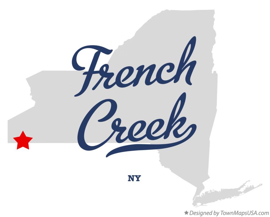 Map of French Creek New York NY