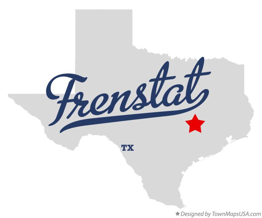 Map of Frenstat Texas TX