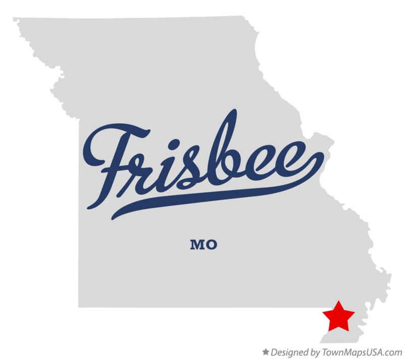 Map of Frisbee Missouri MO