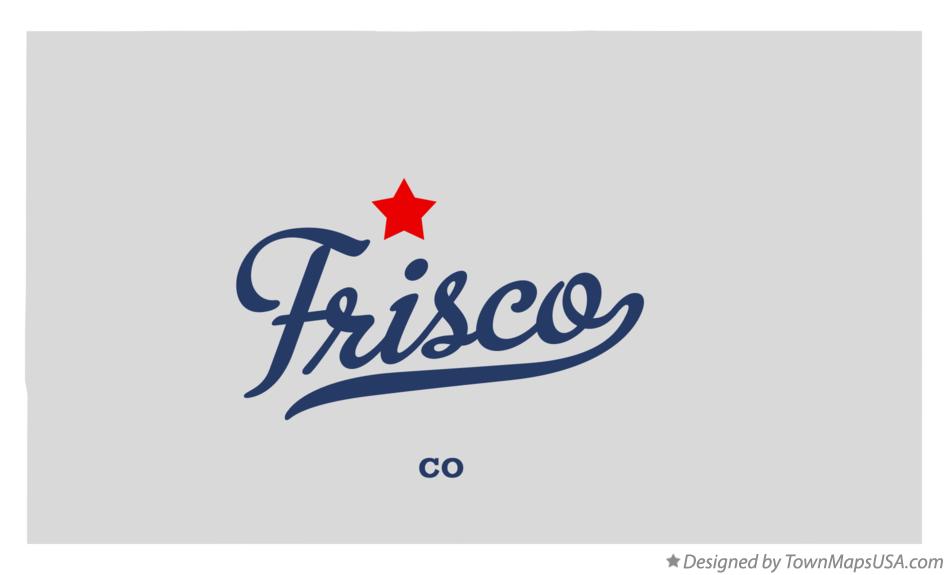 Map of Frisco Colorado CO