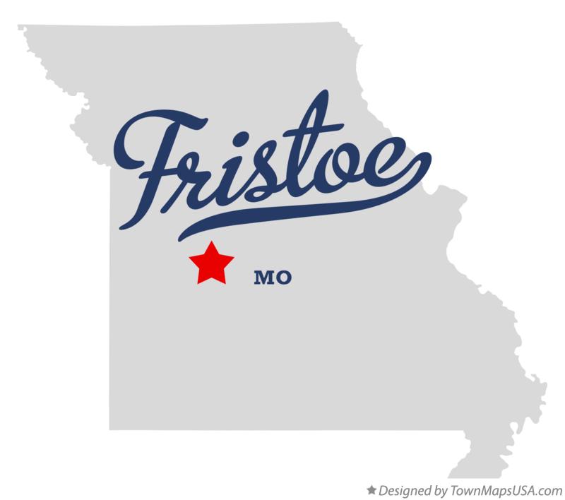 Map of Fristoe Missouri MO