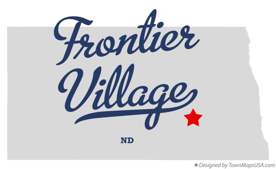 Map of Frontier Village North Dakota ND