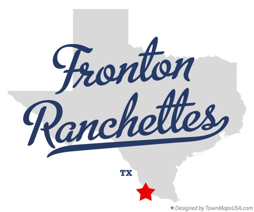 Map of Fronton Ranchettes Texas TX