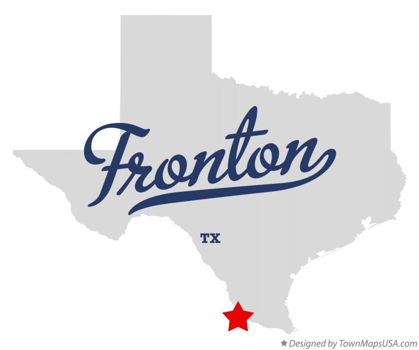 Map of Fronton Texas TX