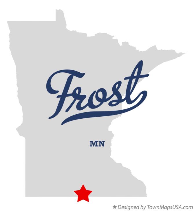 Map of Frost Minnesota MN