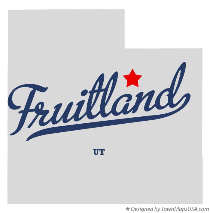 Map of Fruitland Utah UT