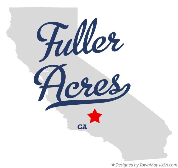 Map of Fuller Acres California CA