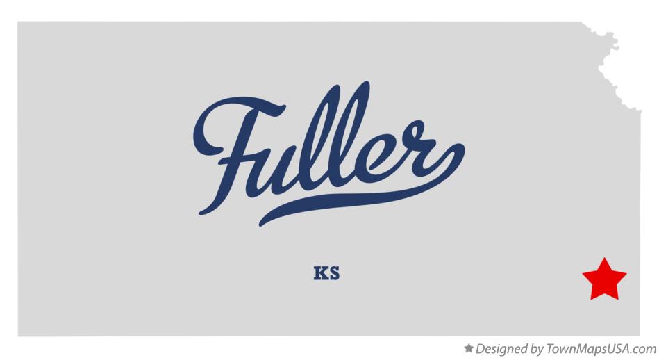Map of Fuller Kansas KS