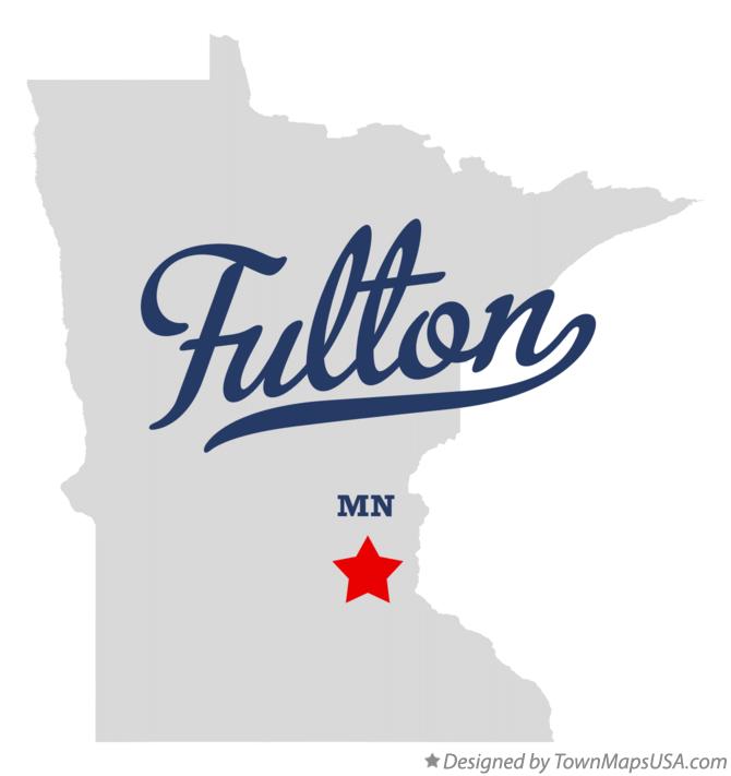 Map of Fulton Minnesota MN