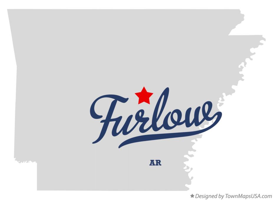 Map of Furlow Arkansas AR