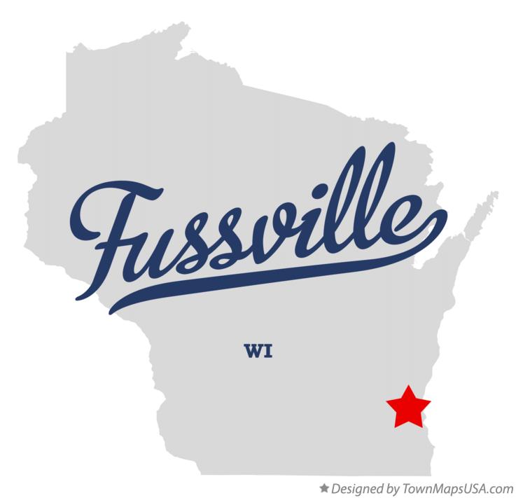 Map of Fussville Wisconsin WI
