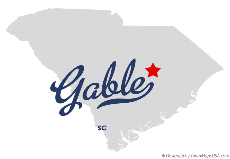 Map of Gable South Carolina SC