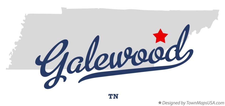 Map of Galewood Tennessee TN
