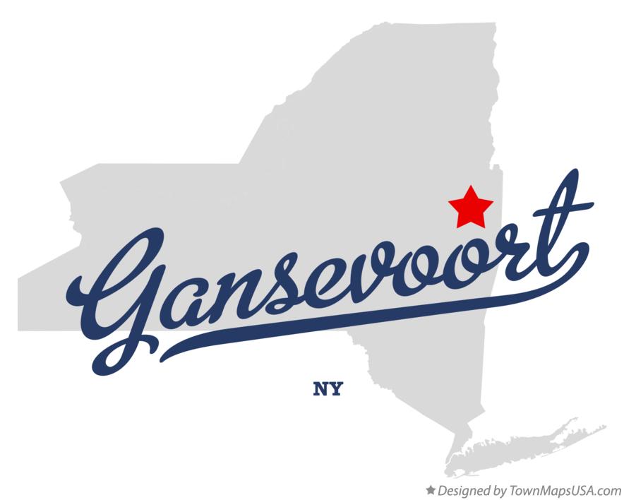 Map of Gansevoort New York NY