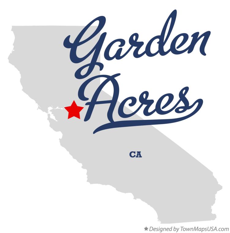 Map of Garden Acres California CA