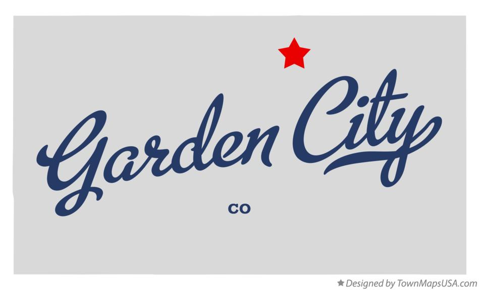 Map of Garden City Colorado CO