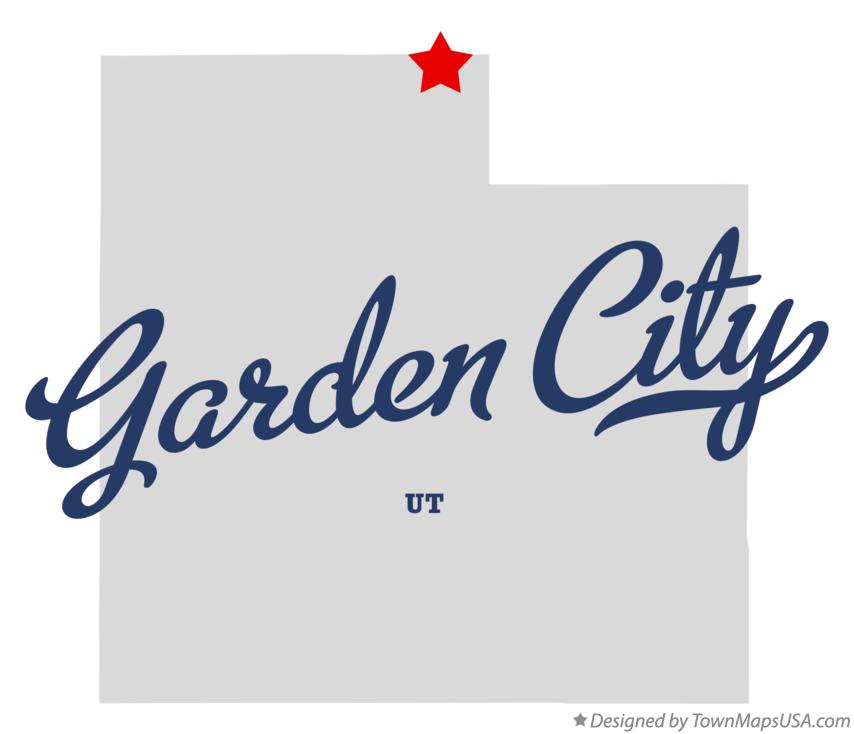 Map of Garden City Utah UT
