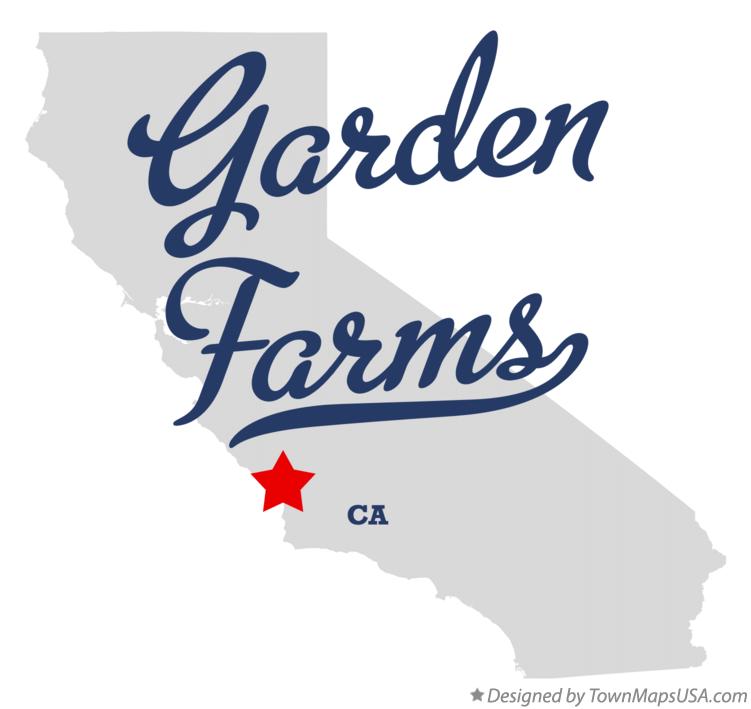 Map of Garden Farms California CA