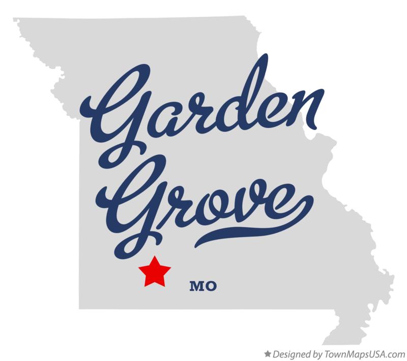 Map of Garden Grove Missouri MO