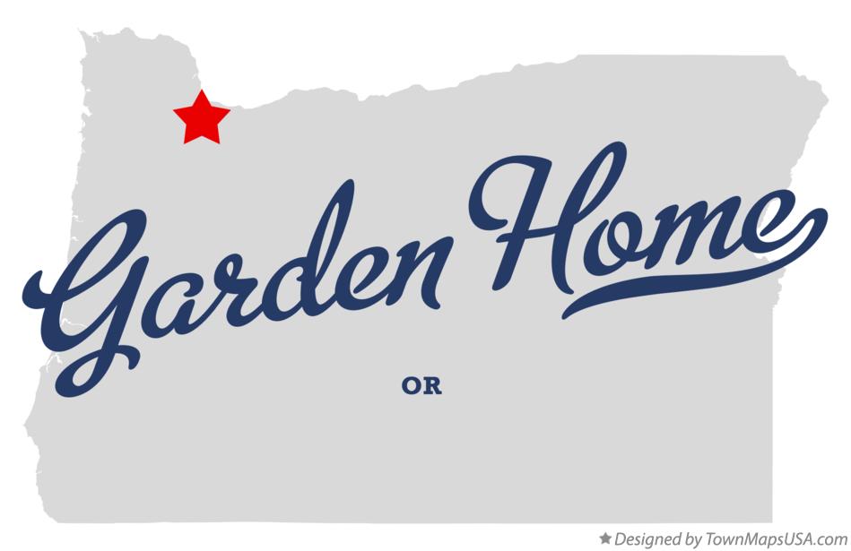 Map of Garden Home Oregon OR