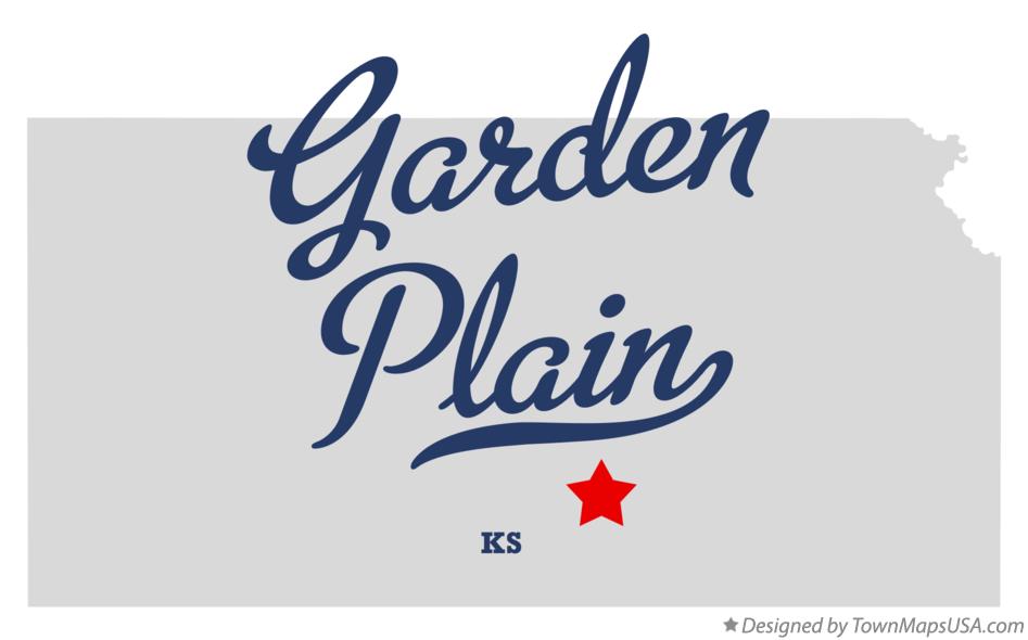 Map of Garden Plain Kansas KS
