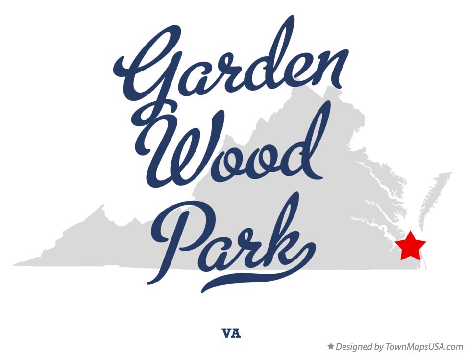 Map of Garden Wood Park Virginia VA