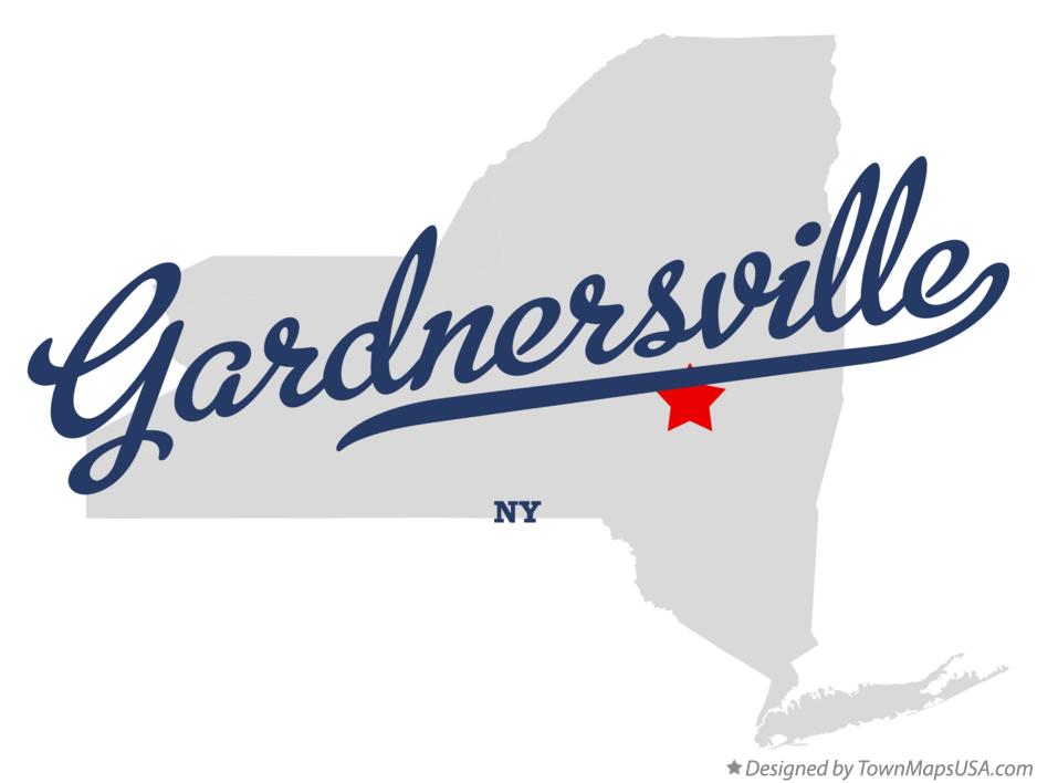 Map of Gardnersville New York NY