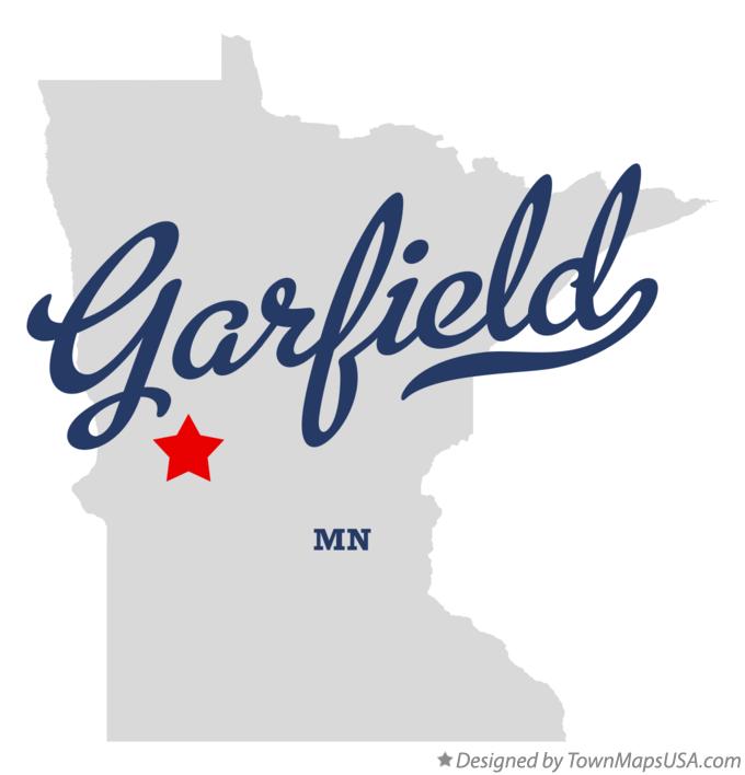 Map of Garfield Minnesota MN