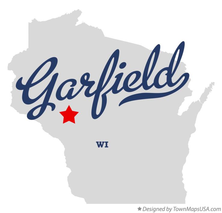 Map of Garfield Wisconsin WI