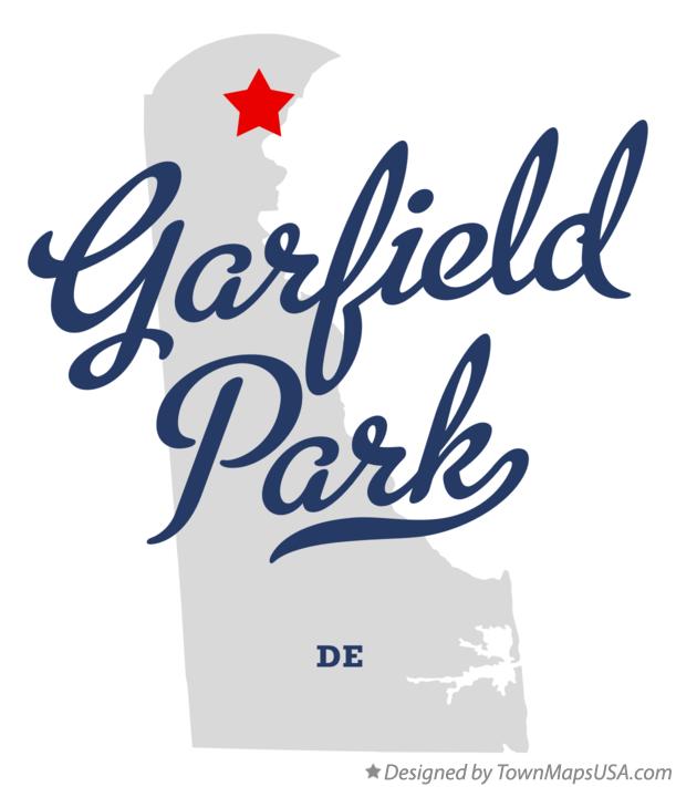 Map of Garfield Park Delaware DE