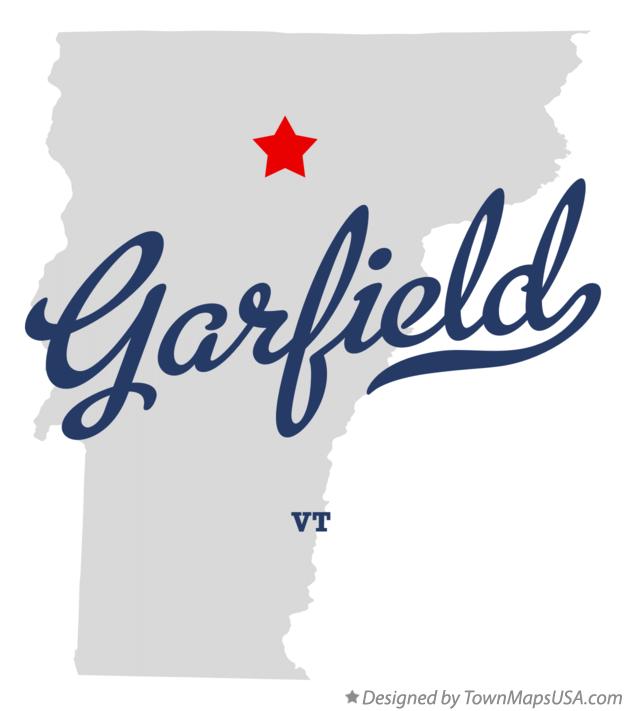 Map of Garfield Vermont VT