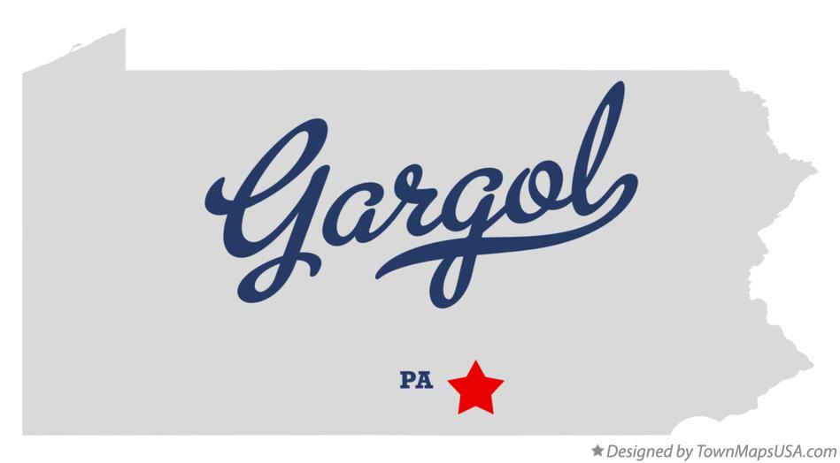 Map of Gargol Pennsylvania PA