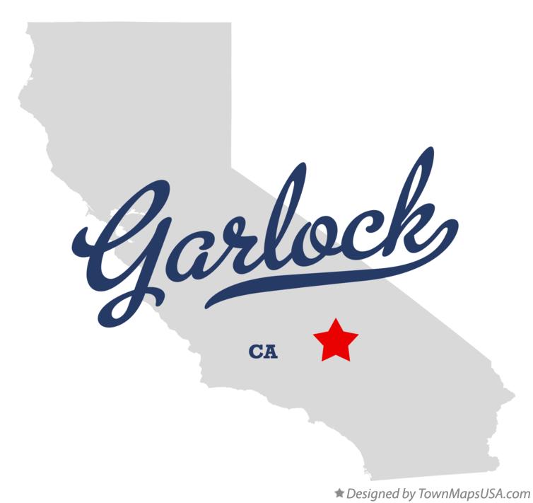 Map of Garlock California CA