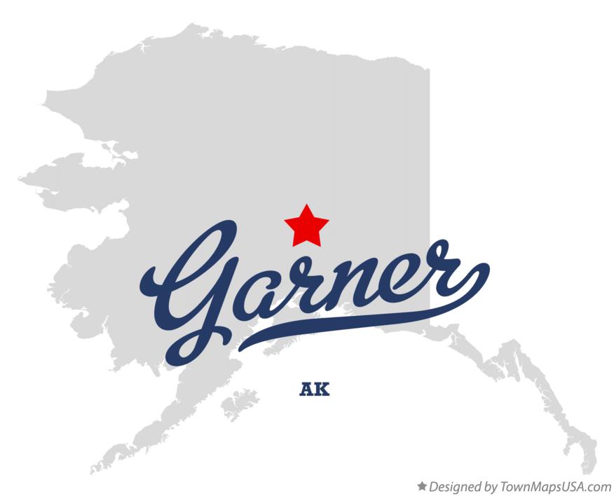 Map of Garner Alaska AK