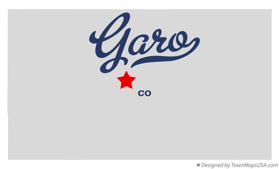 Map of Garo Colorado CO