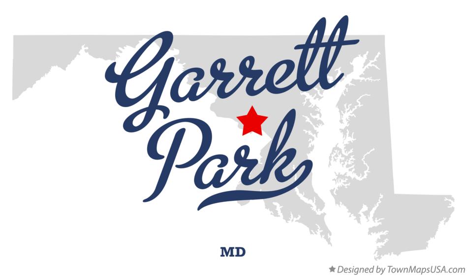 Map of Garrett Park Maryland MD