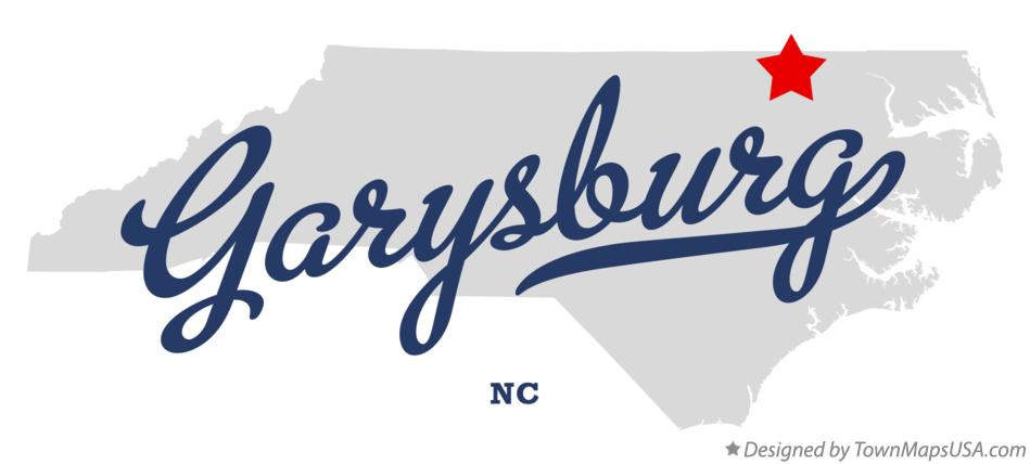 Map of Garysburg North Carolina NC