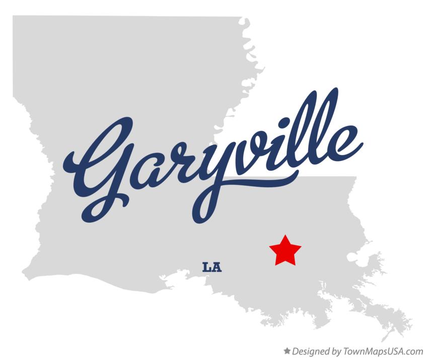 Map of Garyville Louisiana LA