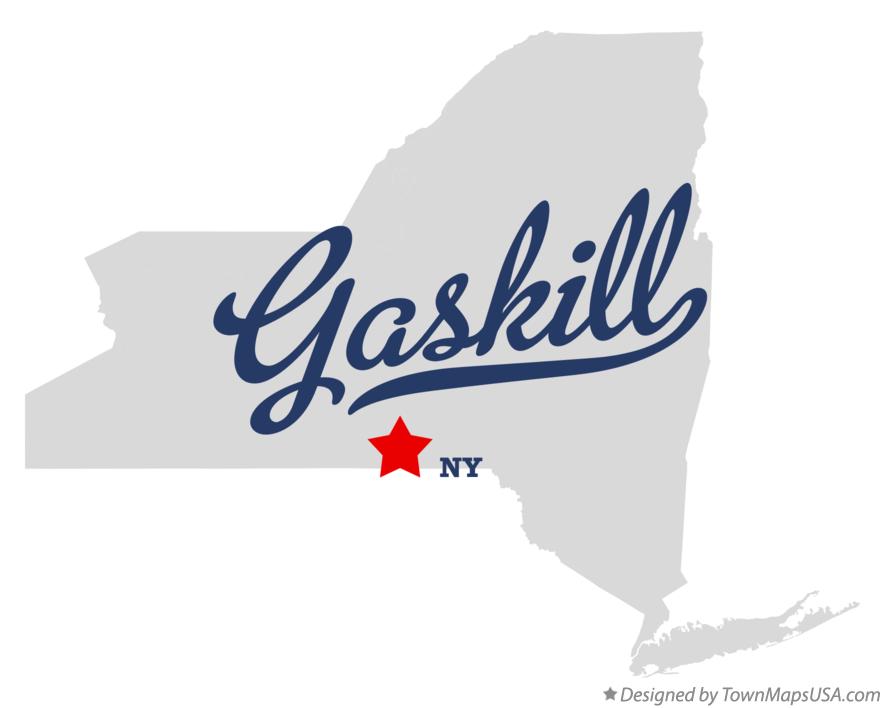 Map of Gaskill New York NY