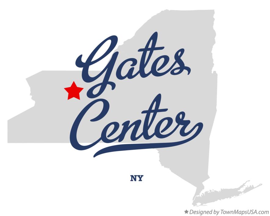 Map of Gates Center New York NY