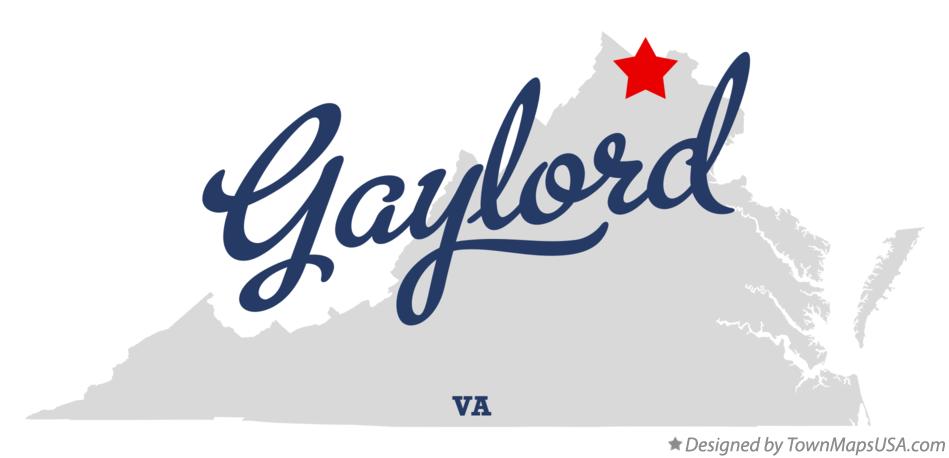 Map of Gaylord Virginia VA