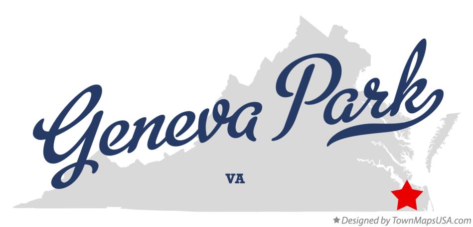 Map of Geneva Park Virginia VA
