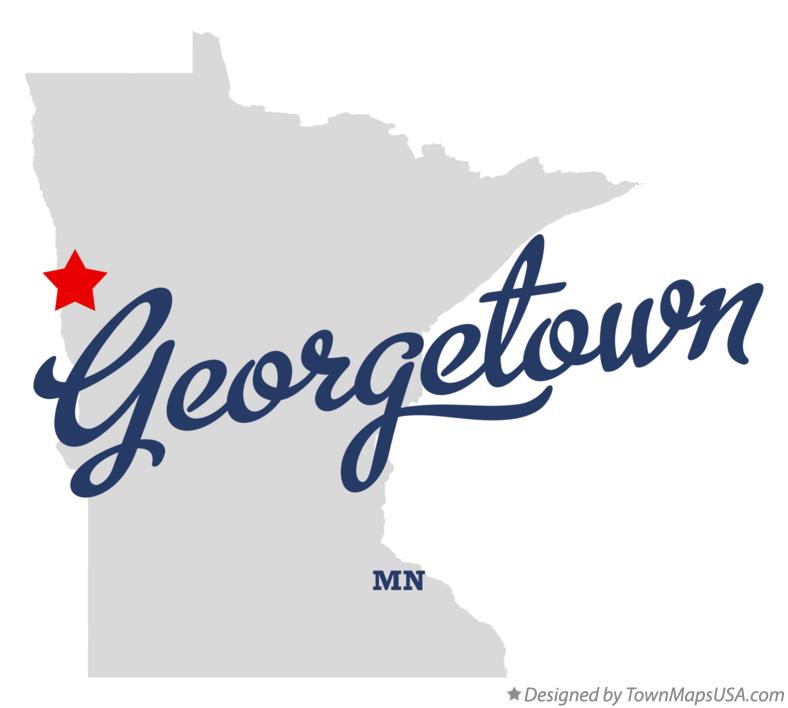 Map of Georgetown Minnesota MN