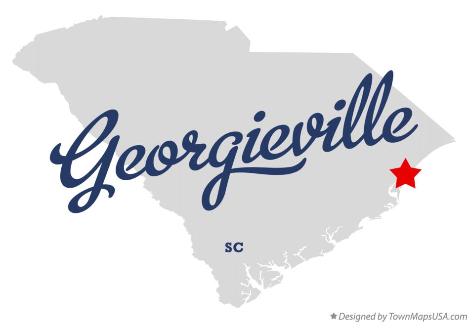 Map of Georgieville South Carolina SC
