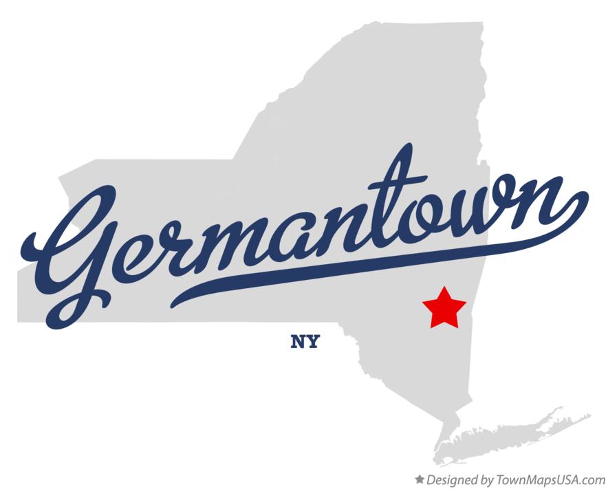 Map of Germantown New York NY