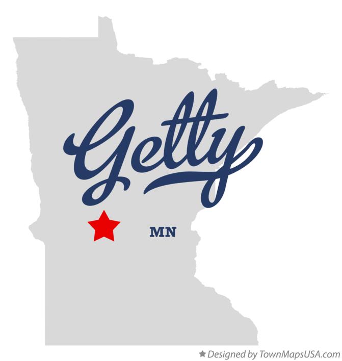 Map of Getty Minnesota MN