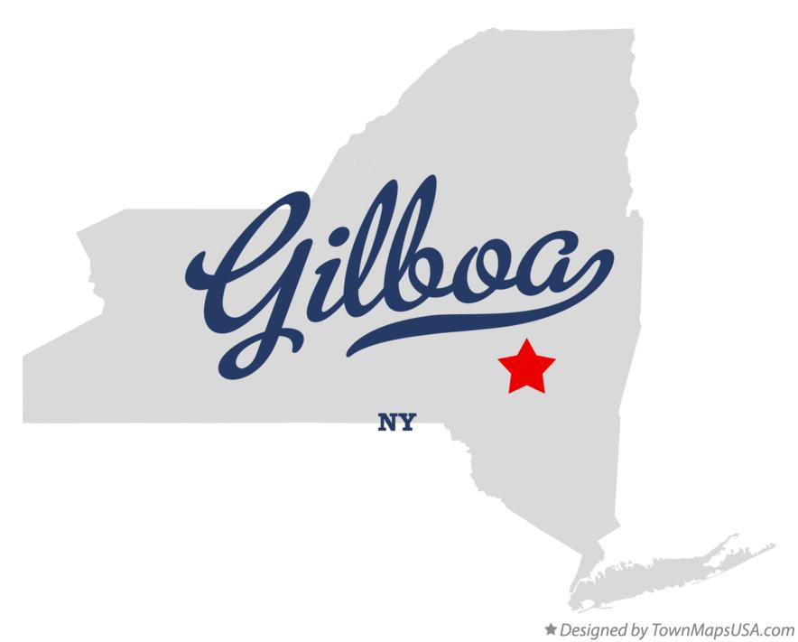 Map of Gilboa New York NY