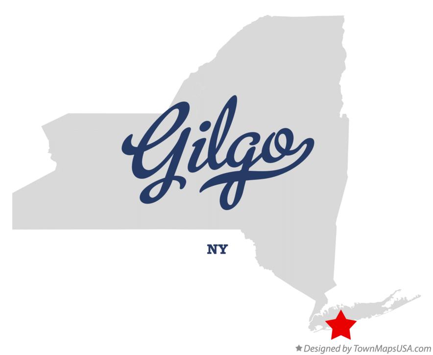 Map of Gilgo New York NY