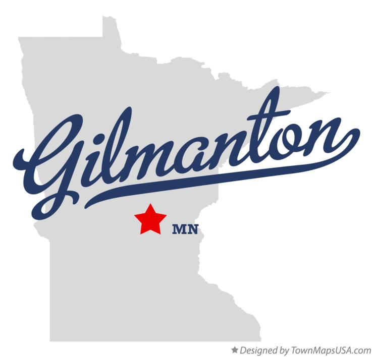 Map of Gilmanton Minnesota MN